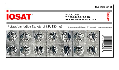 Radiation protection tablets