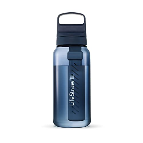 BPA-free water filter bottle